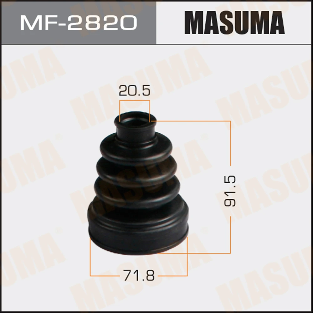 Пыльник ШРУСа Masuma MF-2820