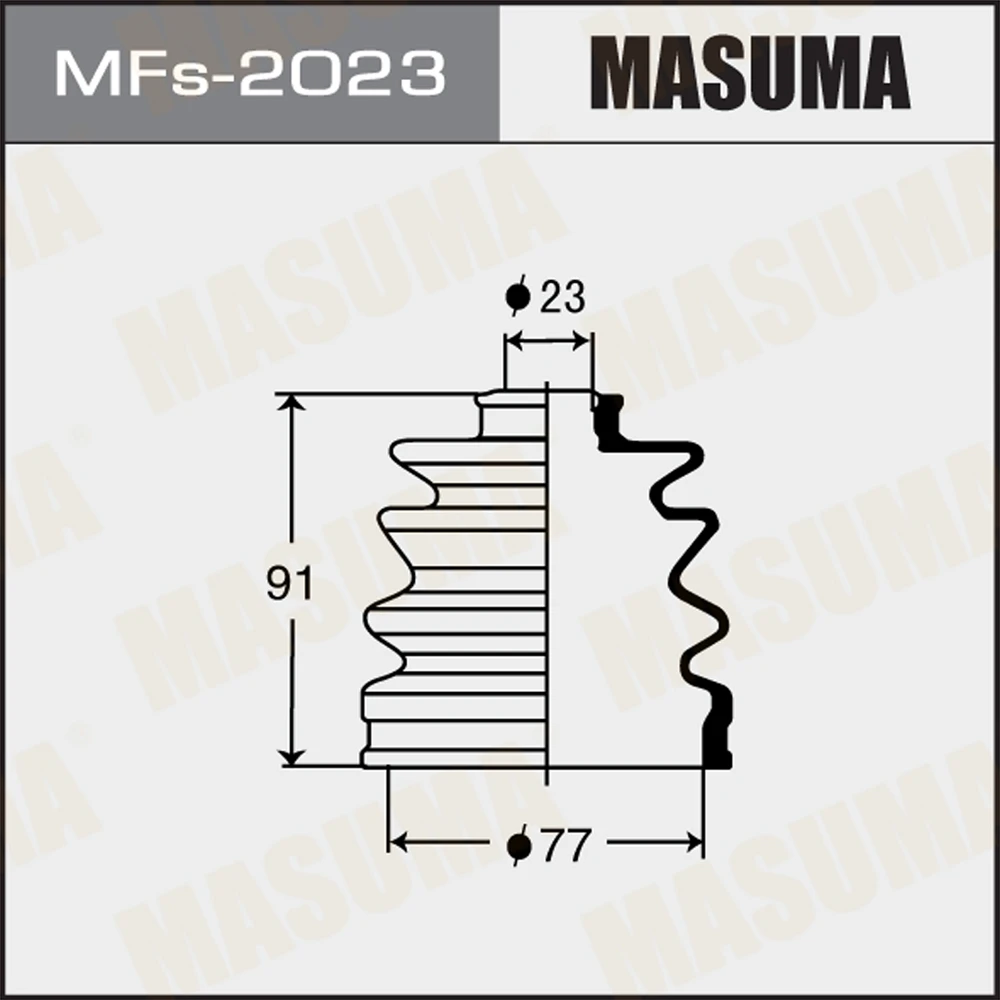 Пыльник ШРУСа Masuma MFs-2023