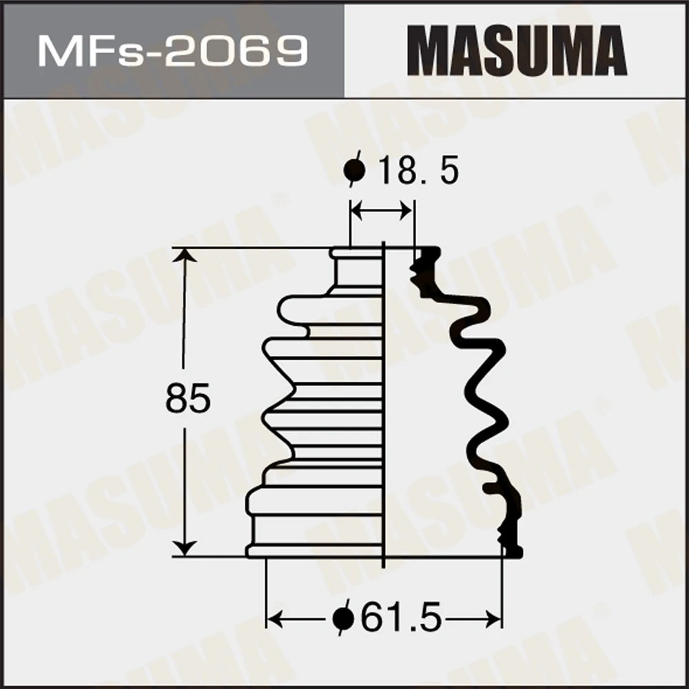Пыльник ШРУСа Masuma MFs-2069