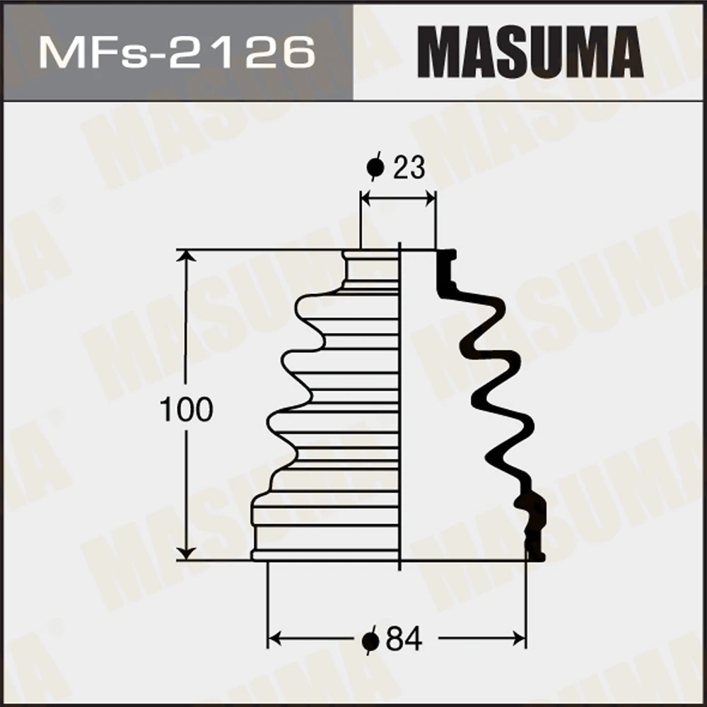 Пыльник ШРУСа Masuma MFs-2126