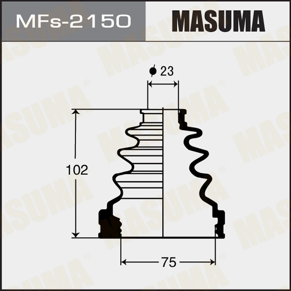 Пыльник ШРУСа Masuma MFs-2150