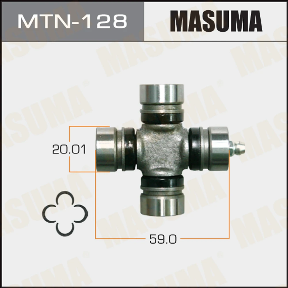 Крестовина карданного вала Masuma MTN-128