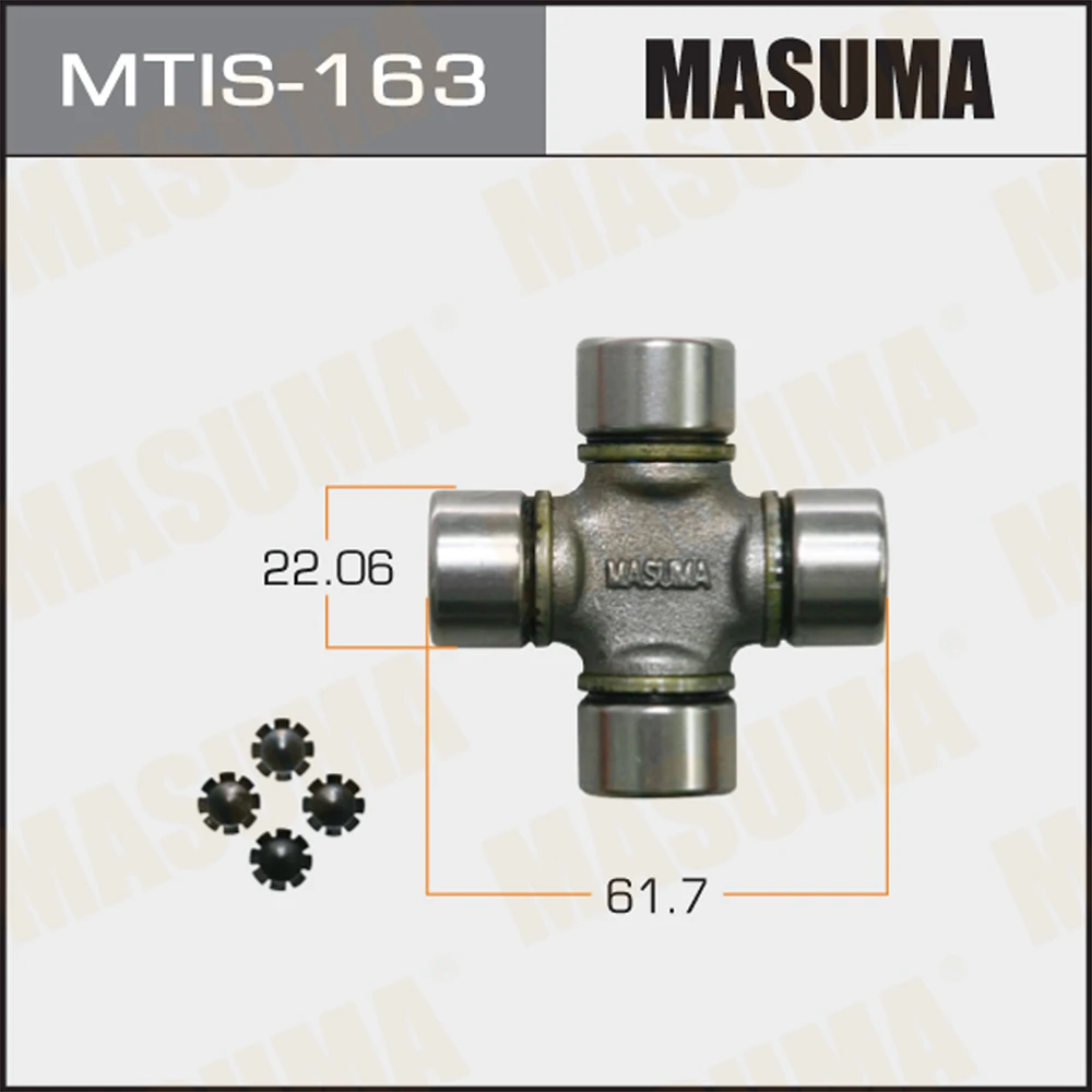 Крестовина карданного вала Masuma MTIS-163