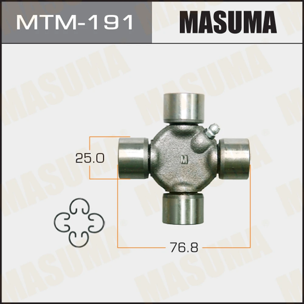 Крестовина карданного вала Masuma MTM-191