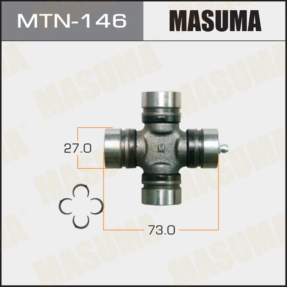 Крестовина карданного вала Masuma MTN-146