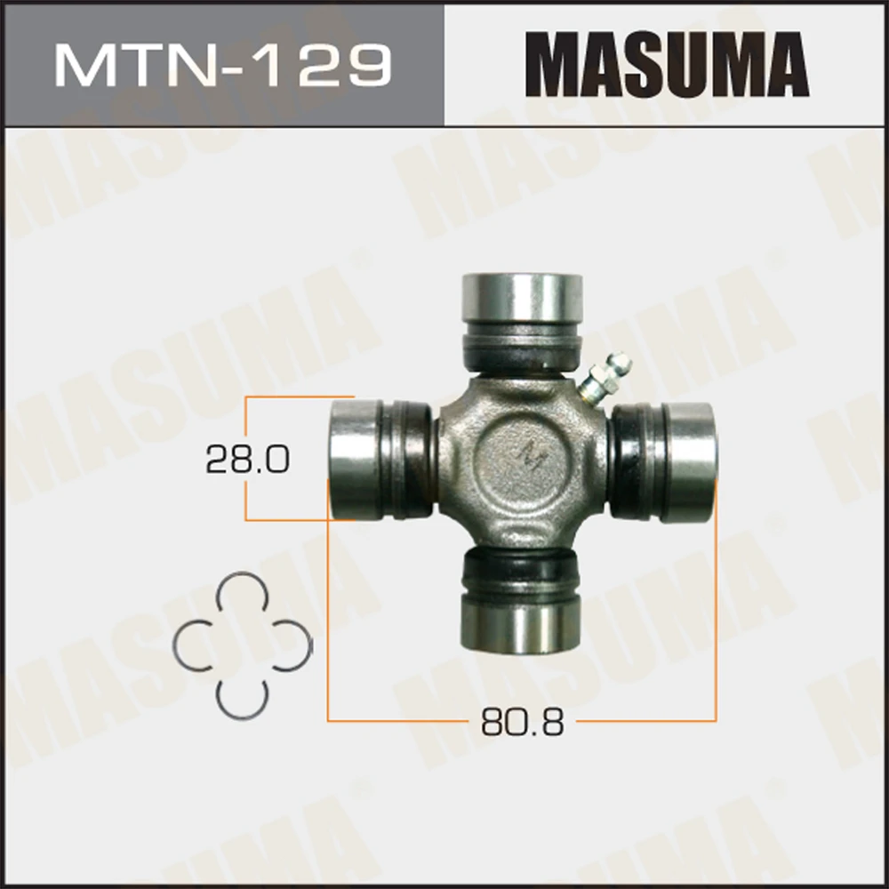 Крестовина карданного вала Masuma MTN-129