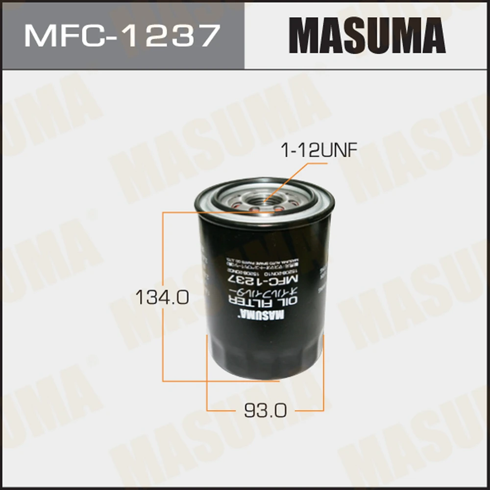 Фильтр масляный Masuma MFC-1237
