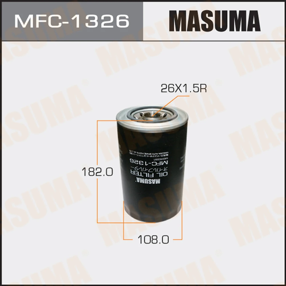 Фильтр масляный Masuma MFC-1326