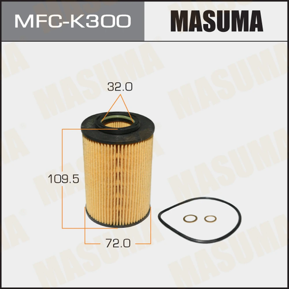 Фильтр масляный Masuma MFC-K300