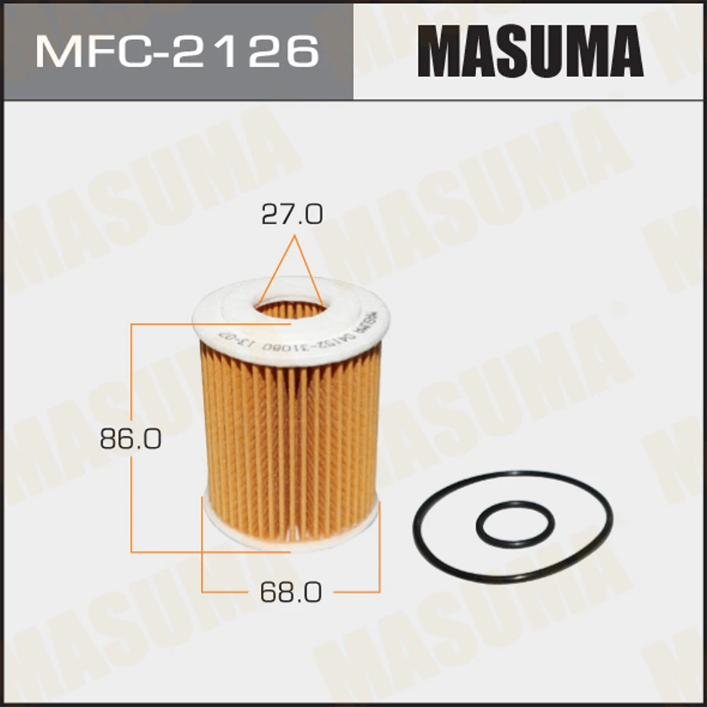 Фильтр масляный Masuma MFC-2126