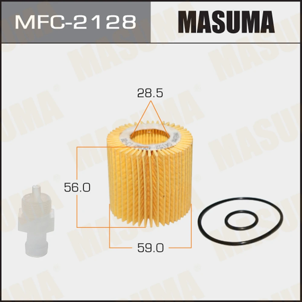 Фильтр масляный Masuma MFC-2128