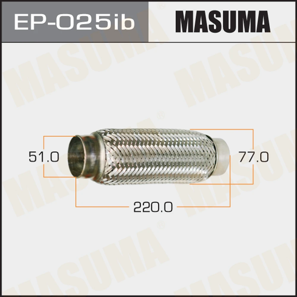 Гофра глушителя Masuma EP-025ib