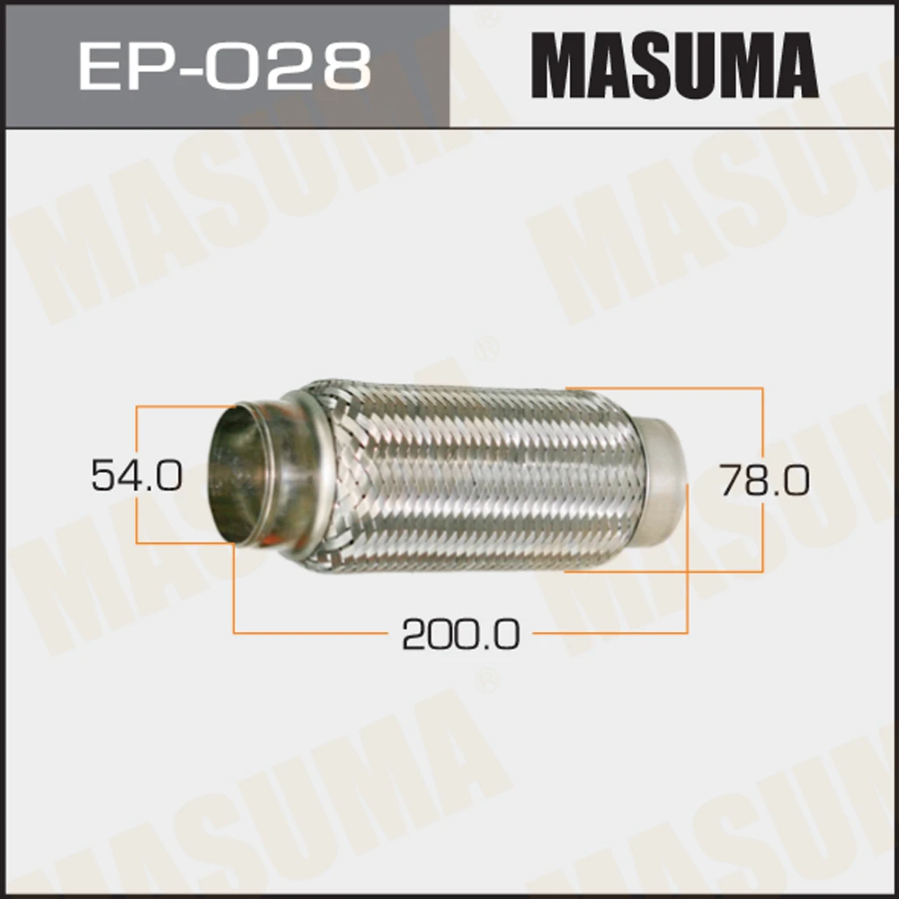 Гофра глушителя Masuma EP-028