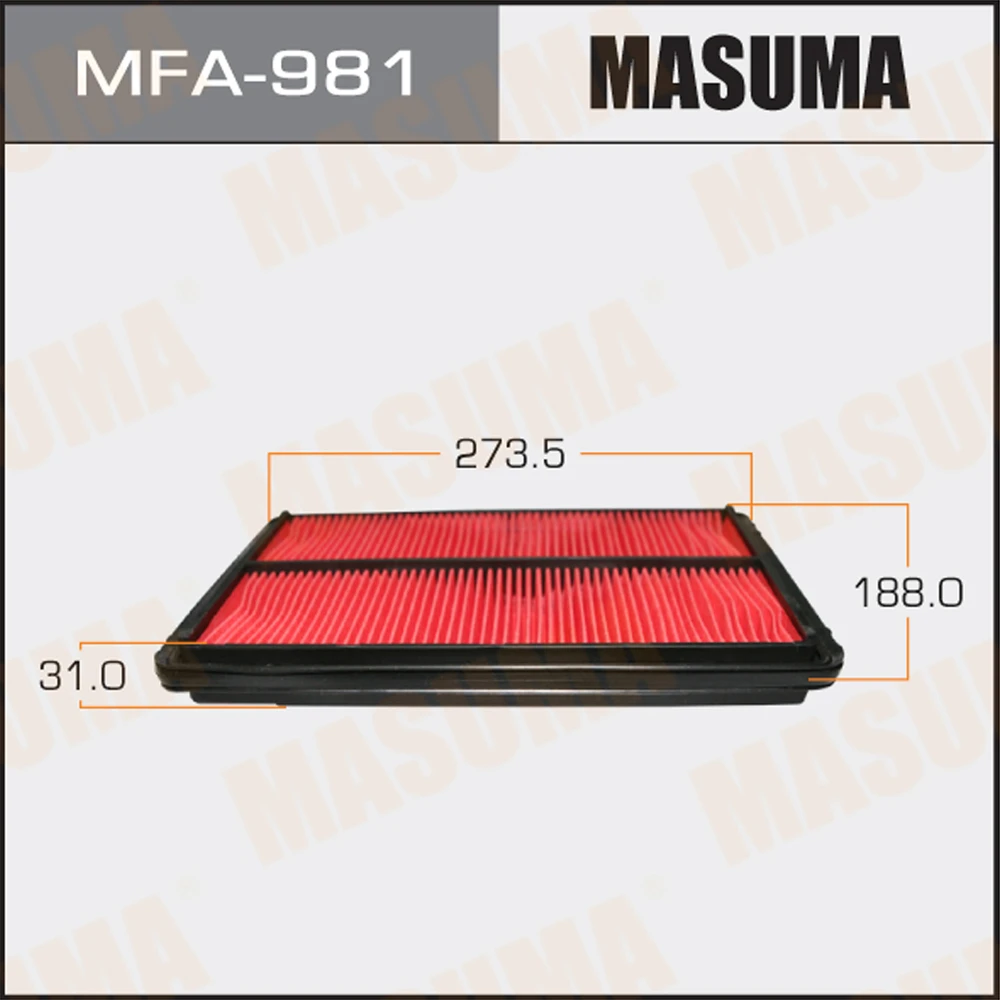 Фильтр воздушный Masuma MFA-981