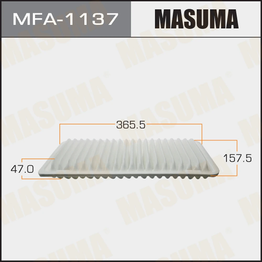 Фильтр воздушный Masuma MFA-1137