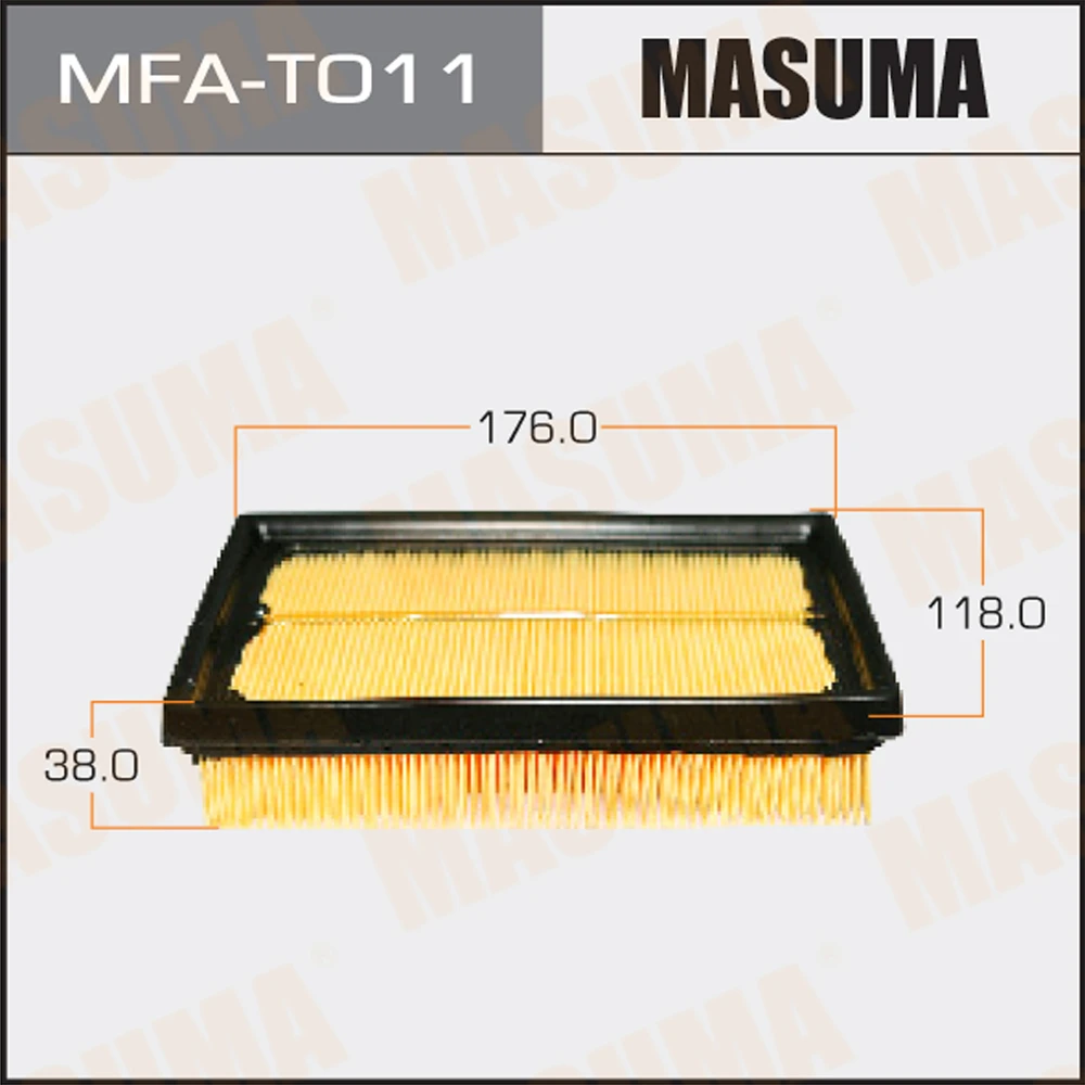 Фильтр воздушный Masuma MFA-T011
