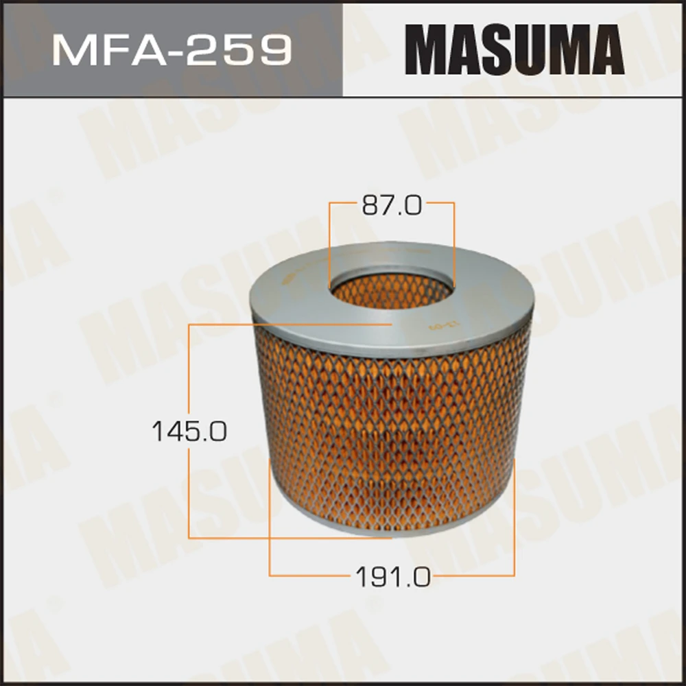 Фильтр воздушный Masuma MFA-259