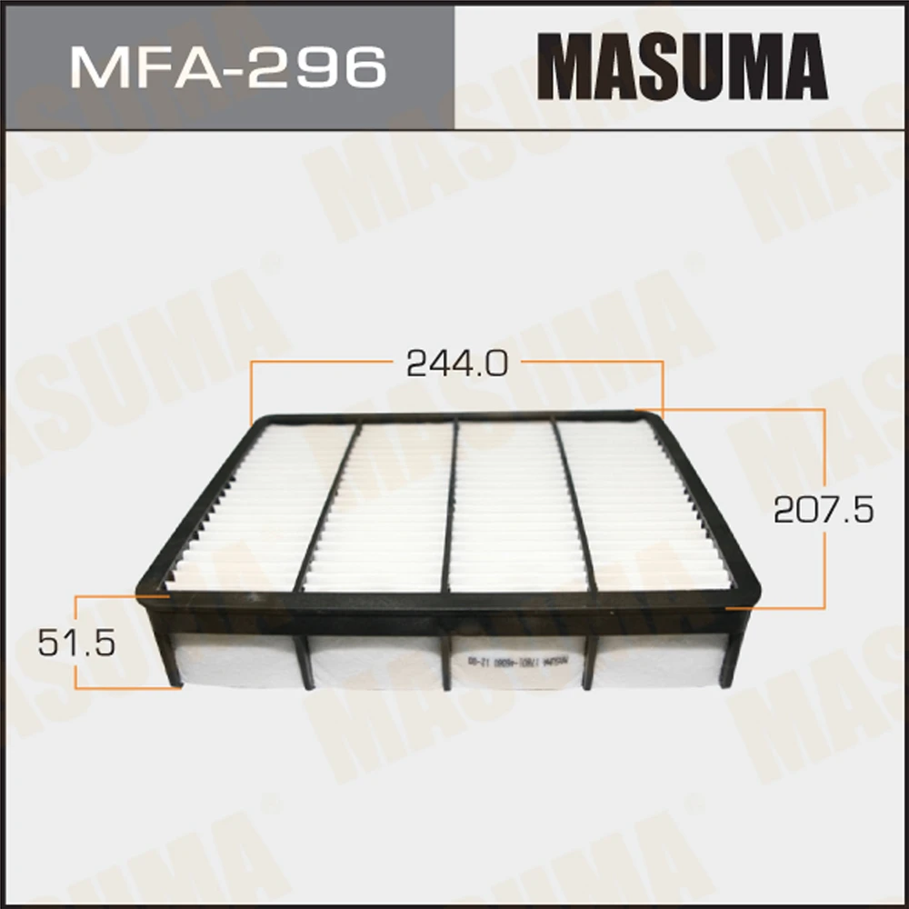 Фильтр воздушный Masuma MFA-296