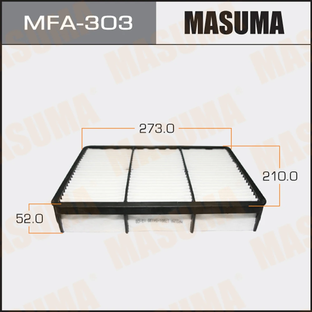 Фильтр воздушный Masuma MFA-303