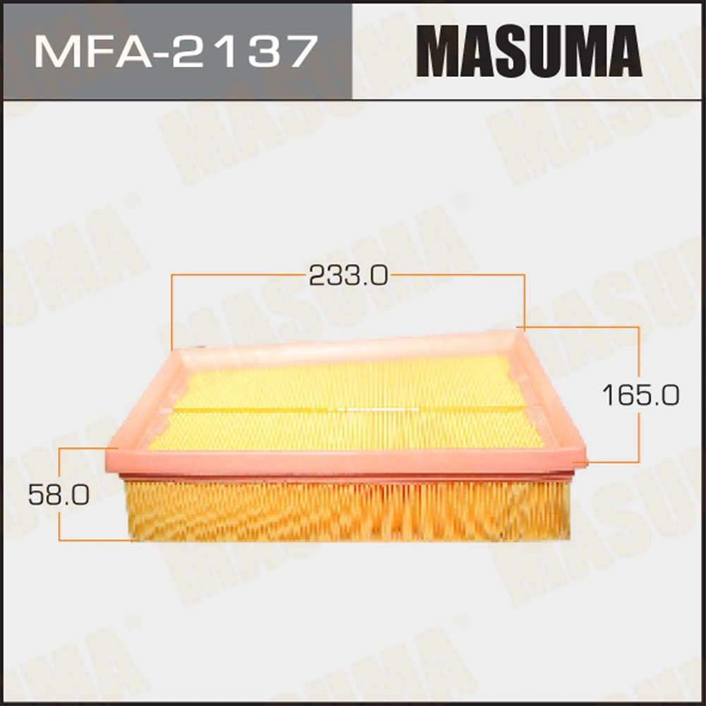Фильтр воздушный Masuma MFA-2137