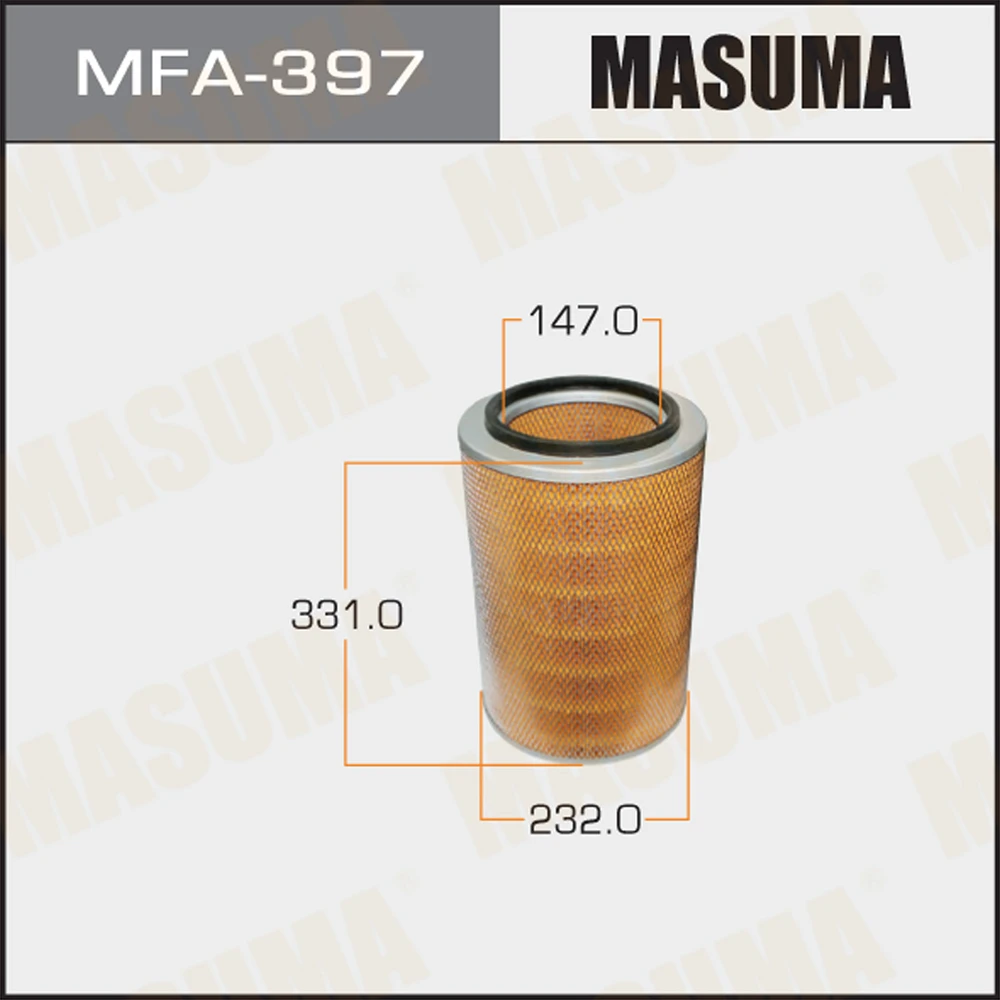 Фильтр воздушный Masuma MFA-397