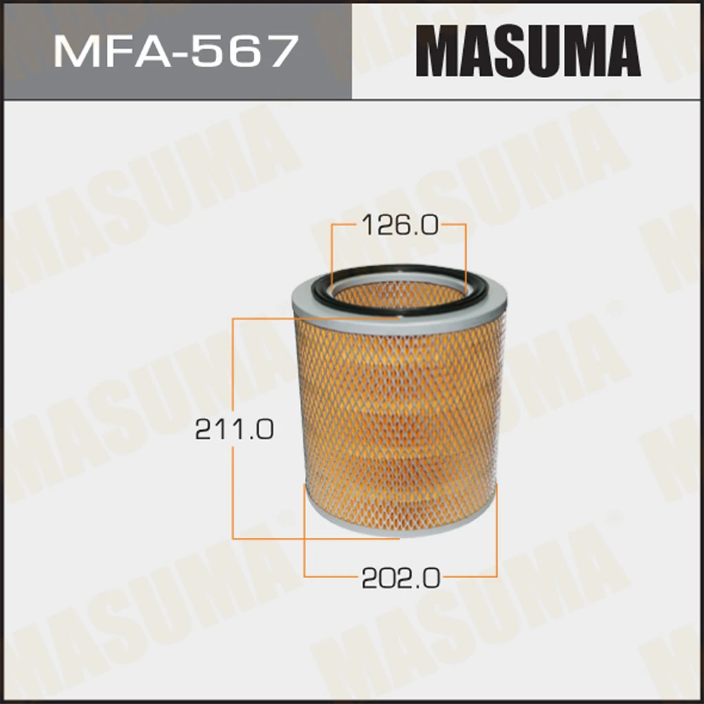 Фильтр воздушный Masuma MFA-567