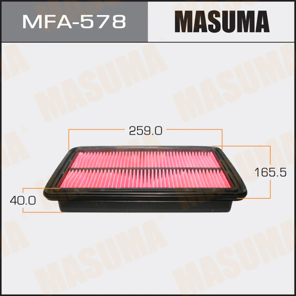Фильтр воздушный Masuma MFA-578