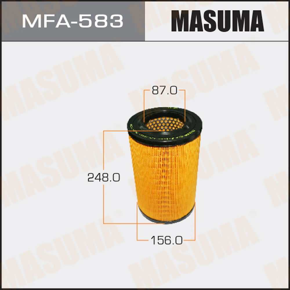 Фильтр воздушный Masuma MFA-583