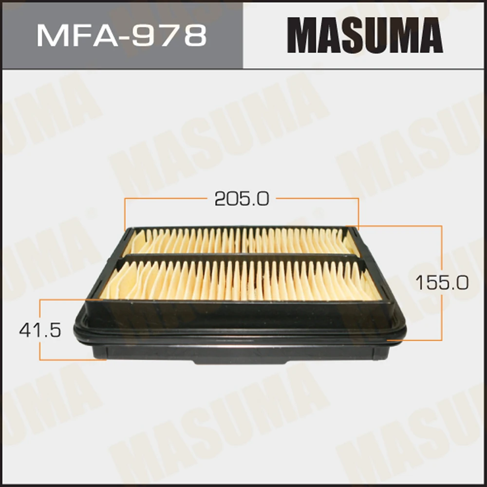 Фильтр воздушный Masuma MFA-978