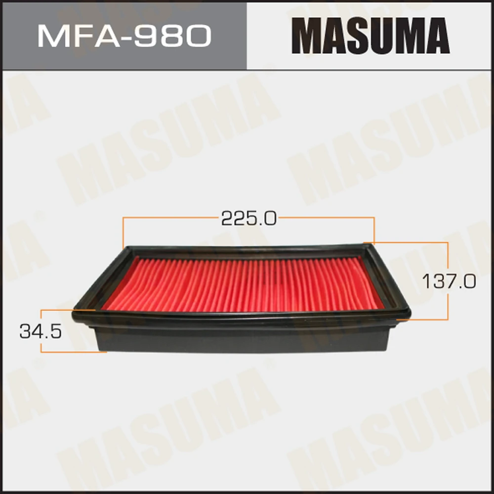 Фильтр воздушный Masuma MFA-980