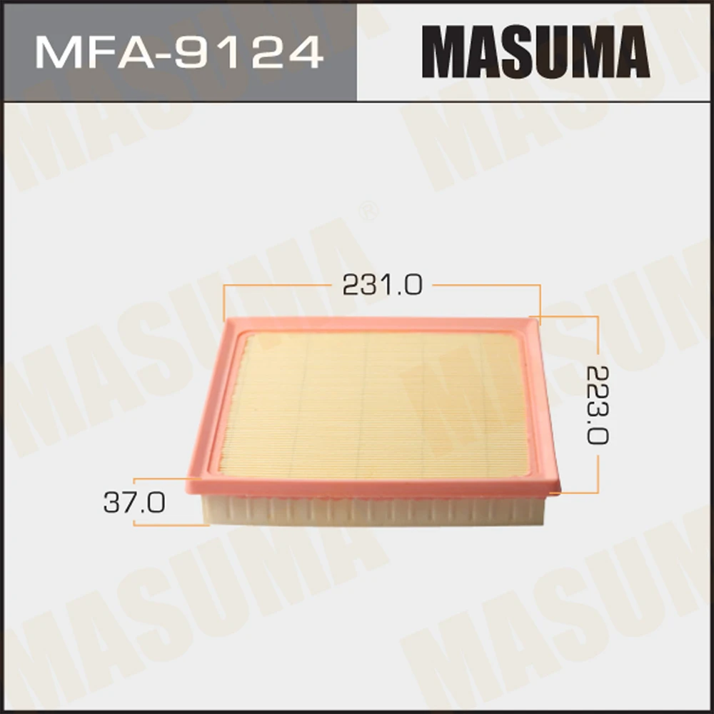 Фильтр воздушный Masuma MFA-9124