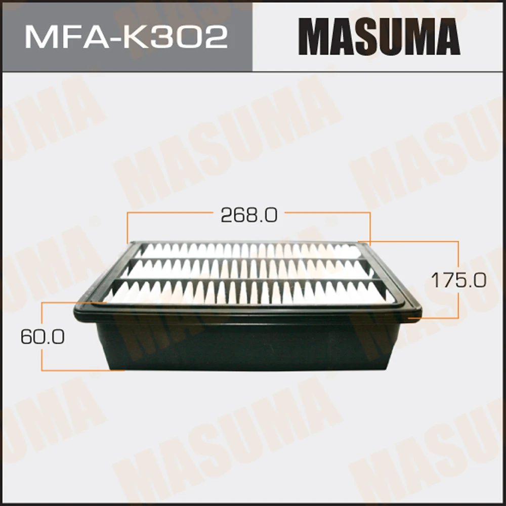 Фильтр воздушный Masuma MFA-K302