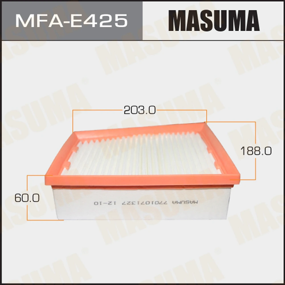 Фильтр воздушный Masuma MFA-E425