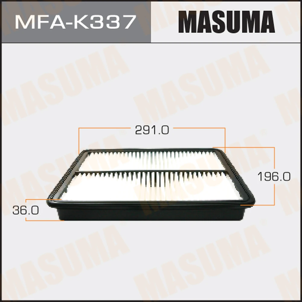Фильтр воздушный Masuma MFA-K337