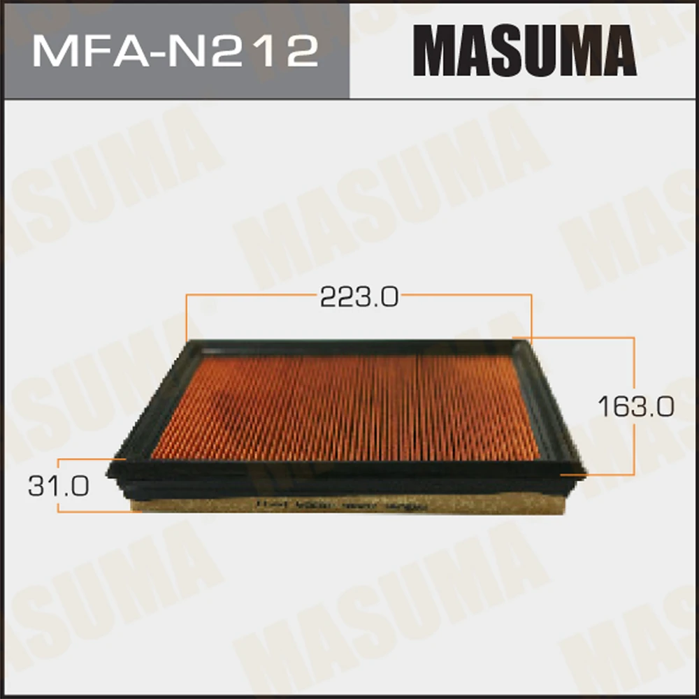Фильтр воздушный Masuma MFA-N212