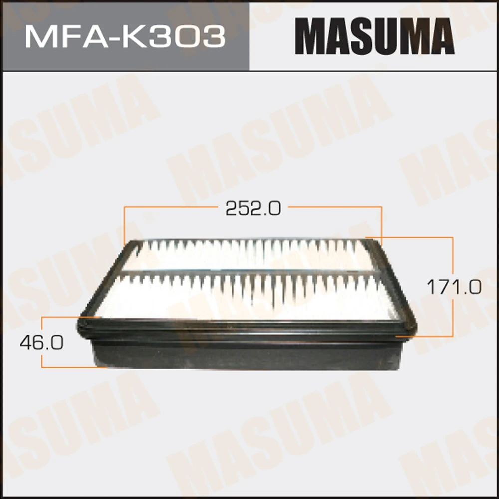 Фильтр воздушный Masuma MFA-K303