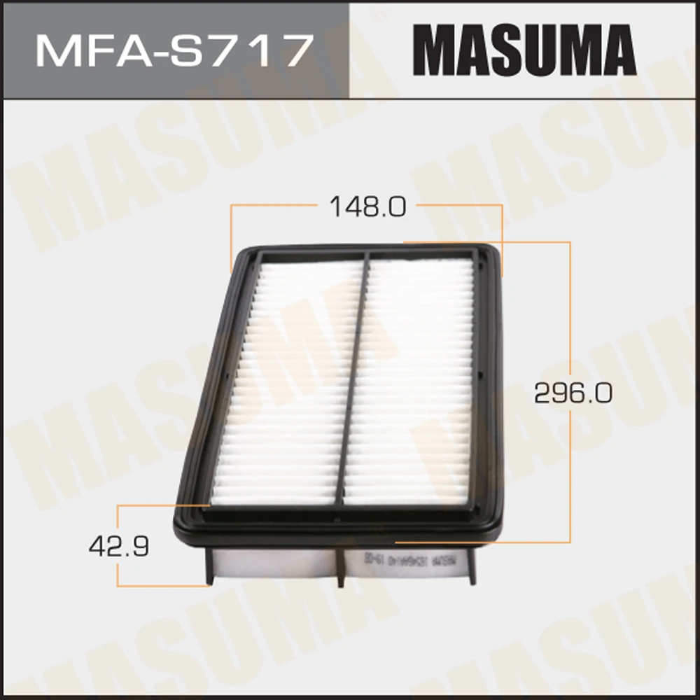 Фильтр воздушный Masuma MFA-S717