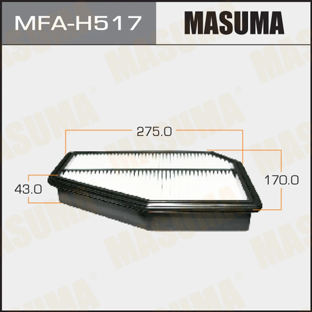 Фильтр воздушный Masuma MFA-H517