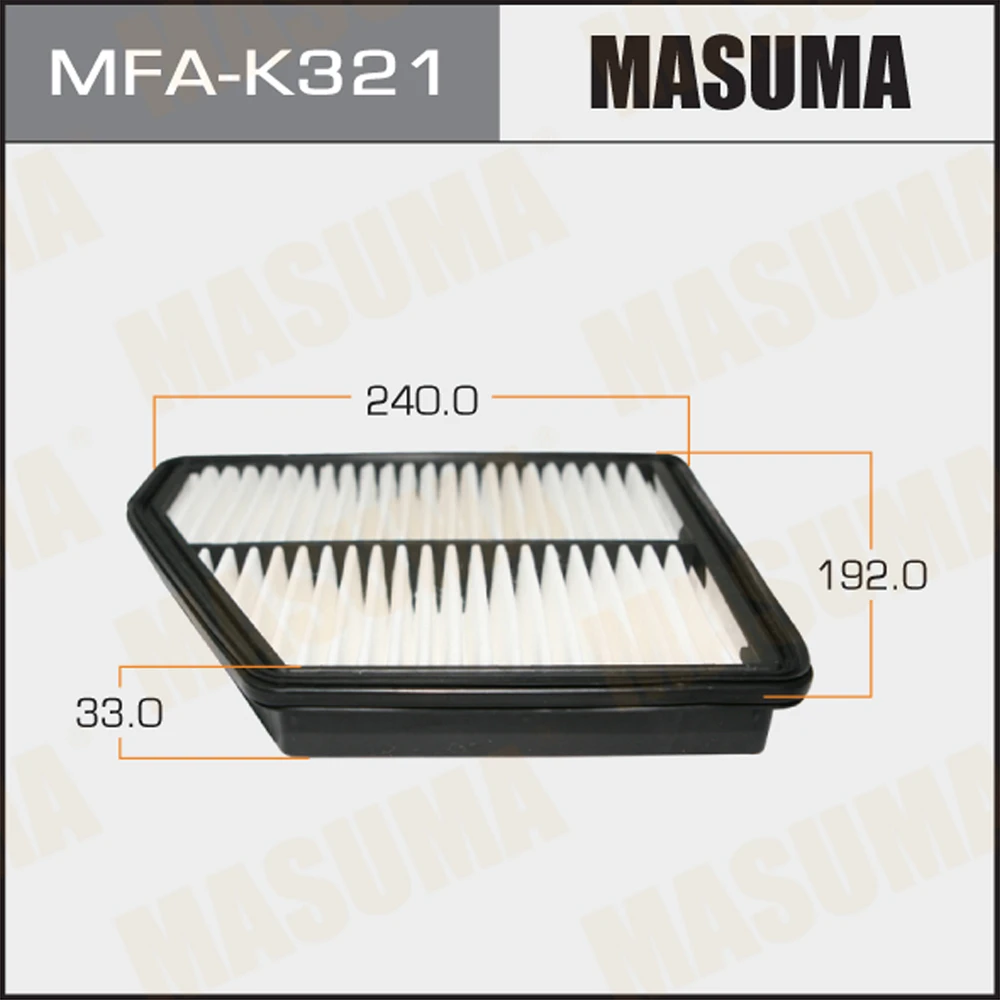 Фильтр воздушный Masuma MFA-K321