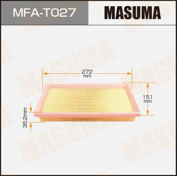 Фильтр воздушный Masuma MFA-T027