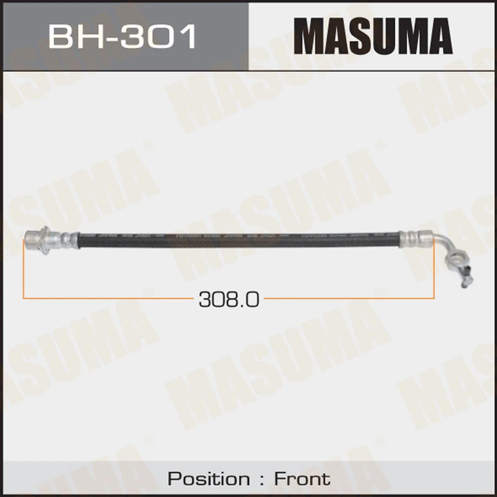 Шланг тормозной Masuma BH-301