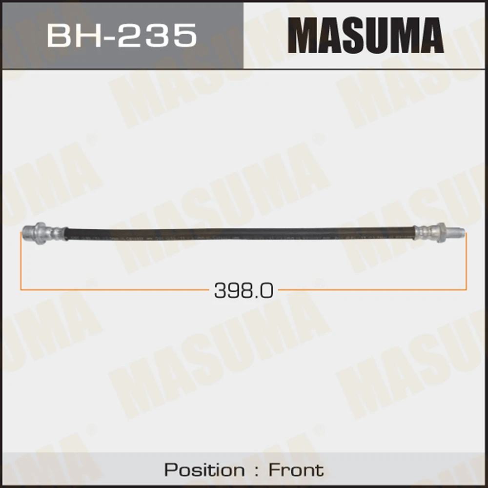 Шланг тормозной Masuma BH-235