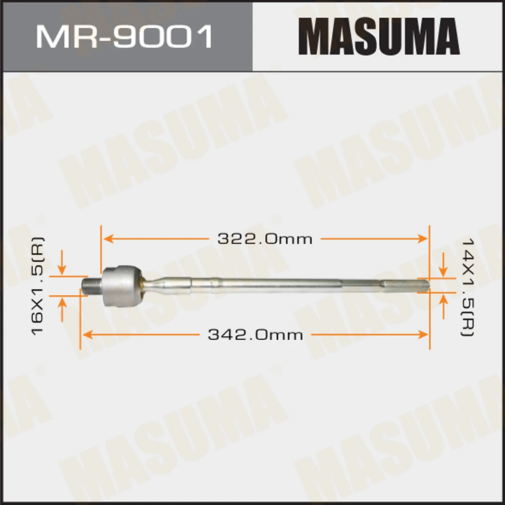 Тяга рулевая Masuma MR-9001