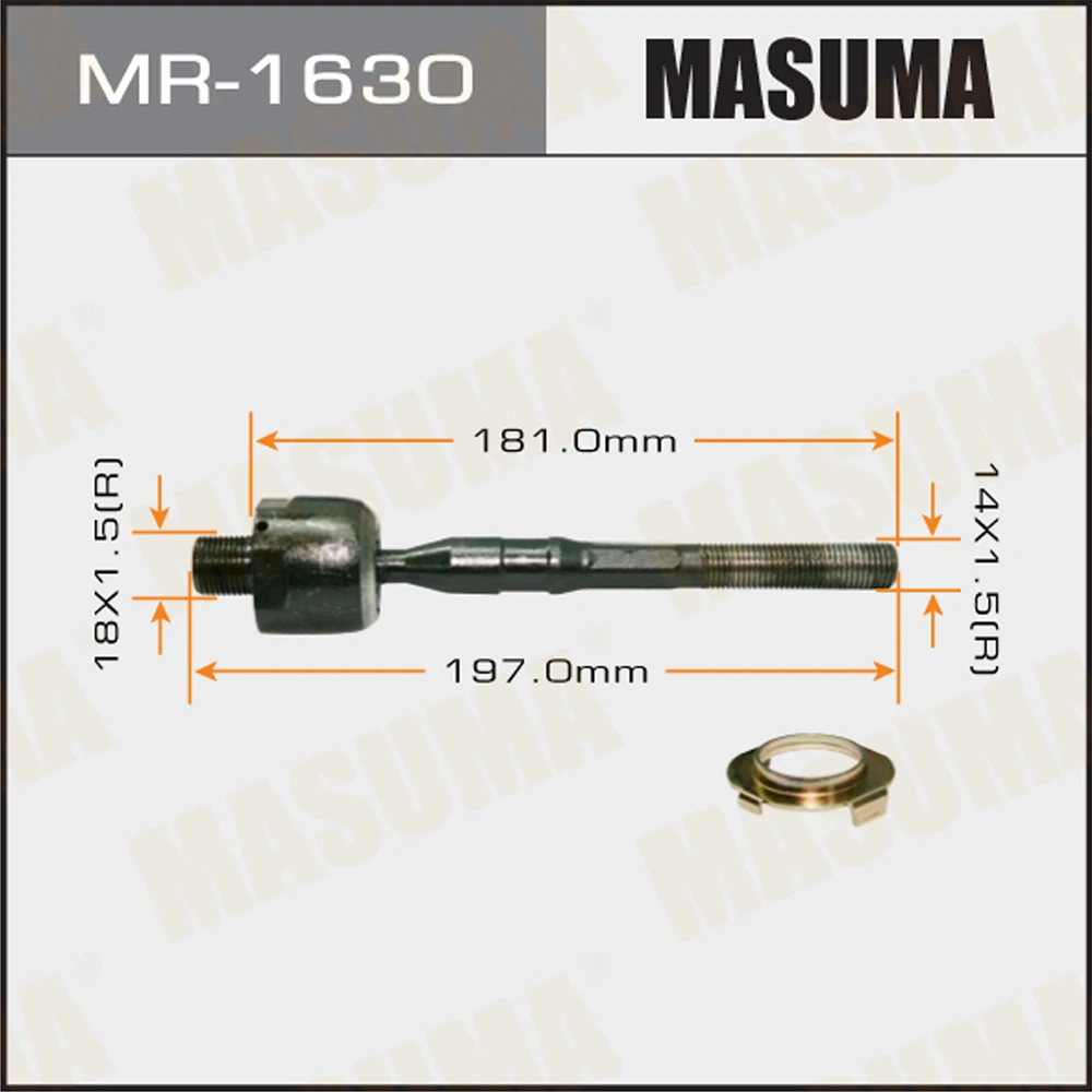 Тяга рулевая Masuma MR-1630