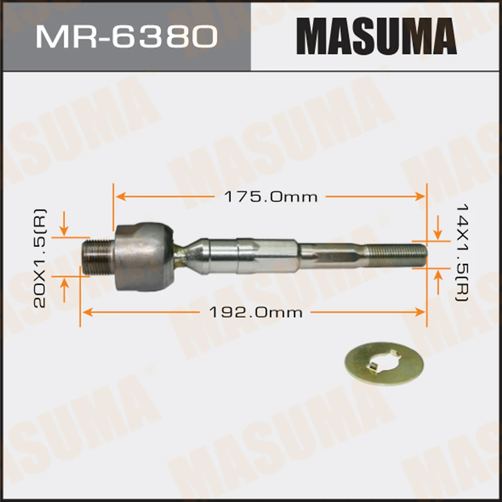 Тяга рулевая Masuma MR-6380