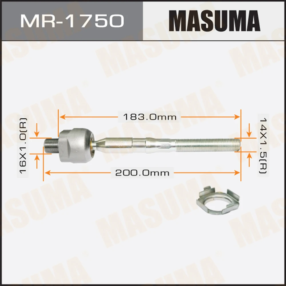 Тяга рулевая Masuma MR-1750