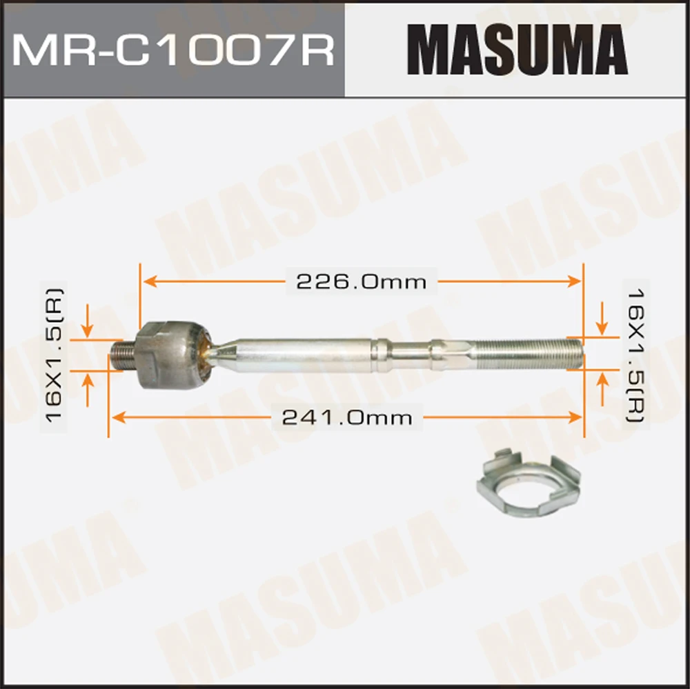Тяга рулевая Masuma MR-C1007R