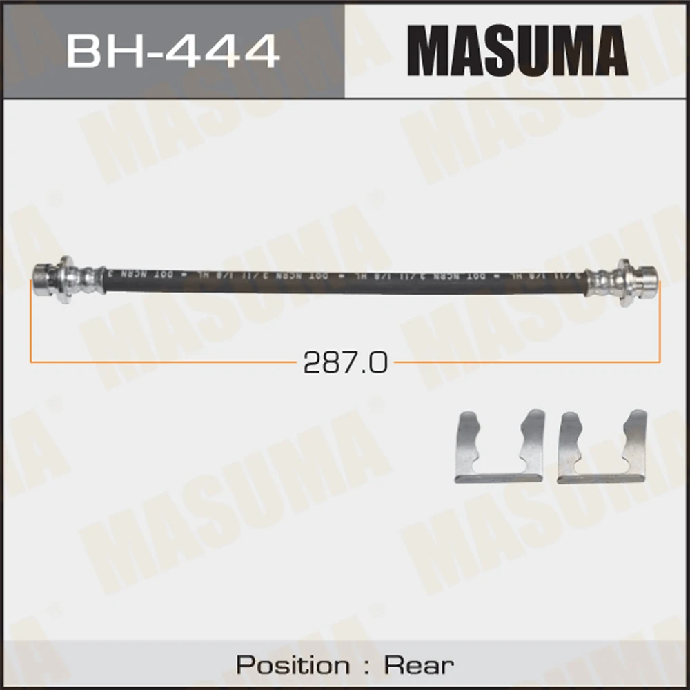 Шланг тормозной Masuma BH-444