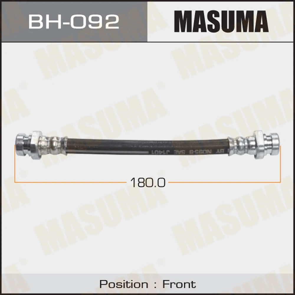 Шланг тормозной Masuma BH-092