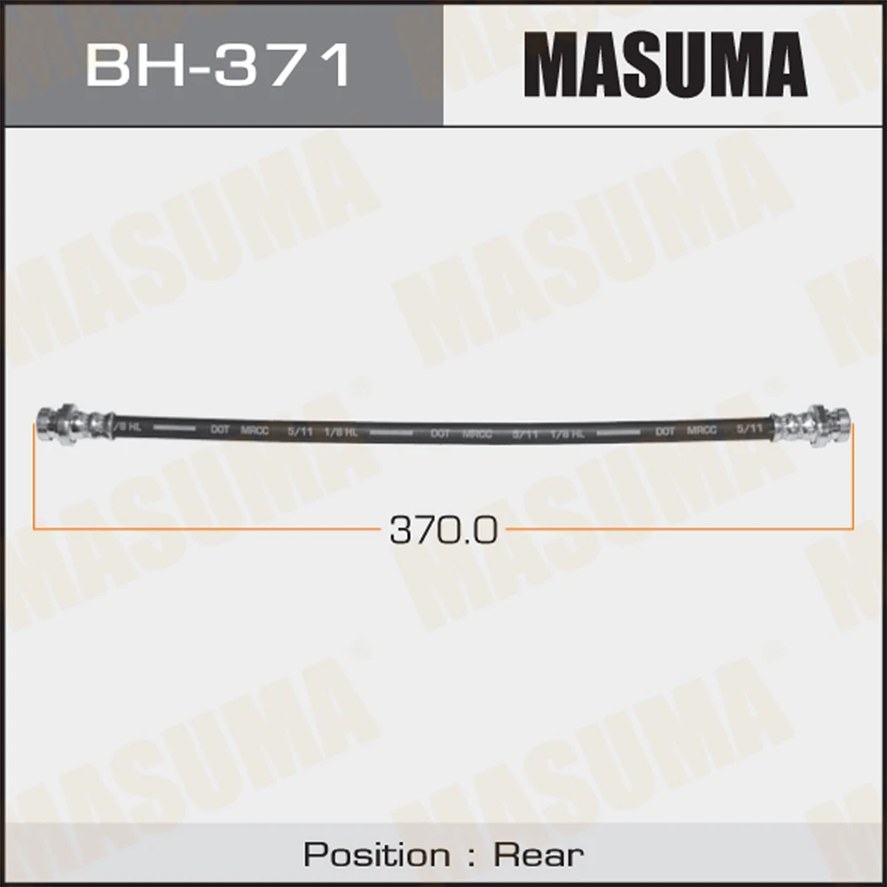 Шланг тормозной Masuma BH-371